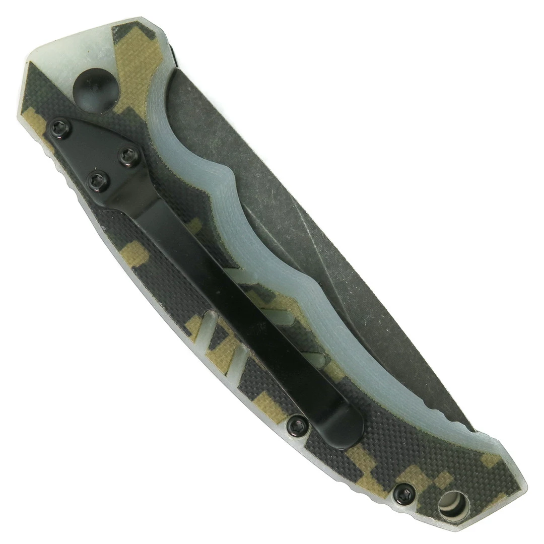 Boker Plus Exclusive Digi Camo Intention II Auto Knife, Dark Stonewash Blade 4 Boker Plus Exclusive Digi Camo Intention II Auto Knife, Dark Stonewash Blade - Image 2