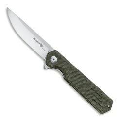 Boker BlackFox Revolver Green Micarta Folding Knife