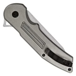 Buck Knives Buck Grey Aluminum Hexam Assisted Flipper Knife -Zero Tolerance Shop 0262FAM01 1 20020.1657128060