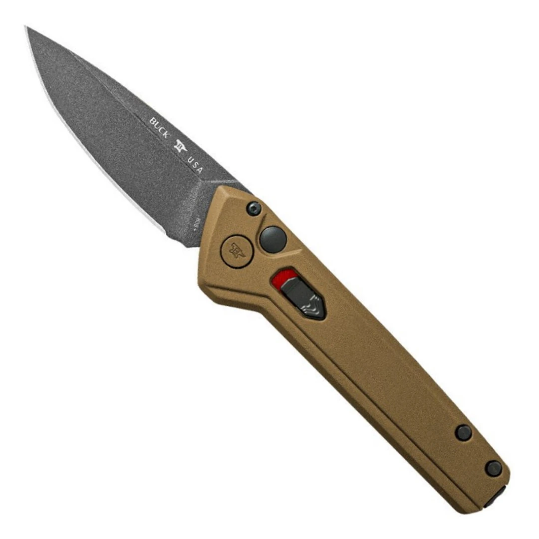 Buck Knives Buck Burnt Bronze Deploy Auto Folding Knife 3 Buck Knives Buck Burnt Bronze Deploy Auto Folding Knife