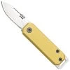 Bear & Son Yellow Compact Slip-Joint Folder Knife, Satin Blade -Zero Tolerance Shop 109YW 47425.1580750151