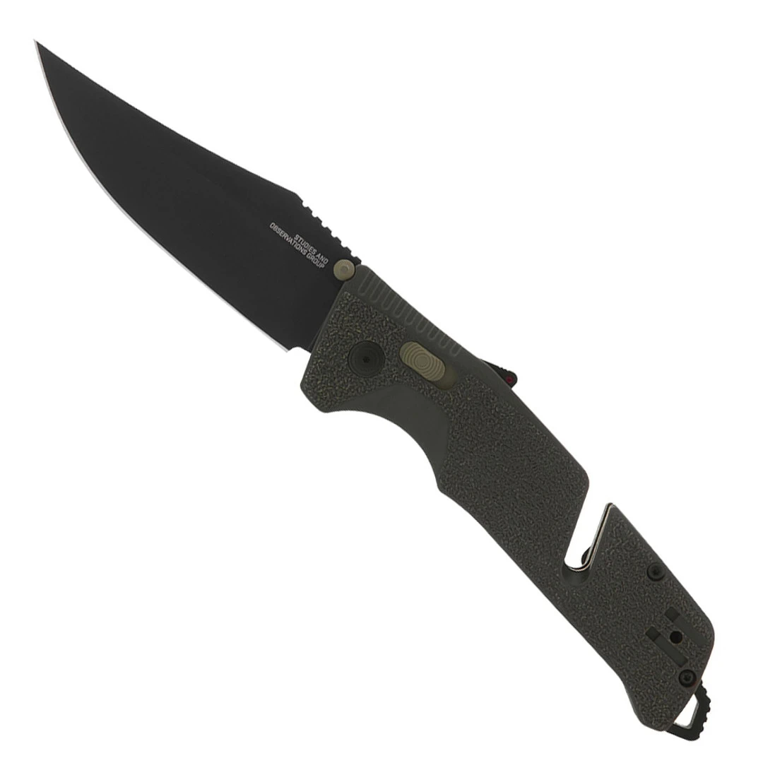 SOG Trident AT Olive Drab Folding Knife 3 SOG Trident AT Olive Drab Folding Knife