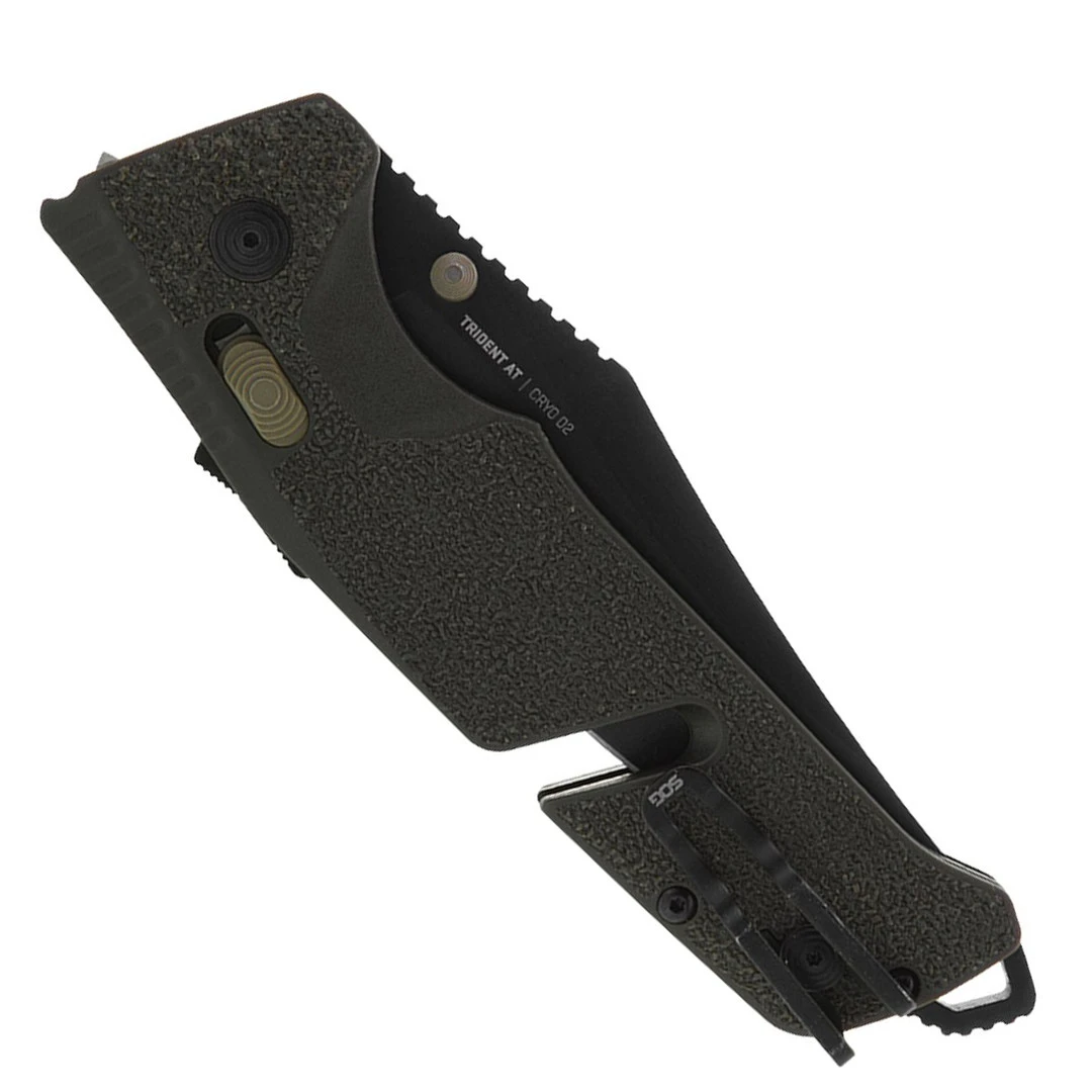 SOG Trident AT Olive Drab Folding Knife 4 SOG Trident AT Olive Drab Folding Knife - Image 2