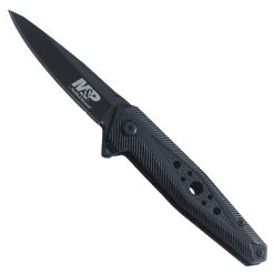 Smith & Wesson M&P Flipper Knife, Black Blade