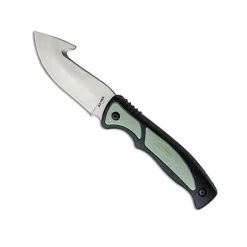 Smith & Wesson Old Timer Black And Green Hunter Kit, Gut Hook Knife And Saw