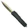 Microtech Signature Series Daytona D/E OTF Carbon Fiber Inlay Auto Knife, Bronze Dagger Blade -Zero Tolerance Shop 126 13cfis 2 45911.1660325176