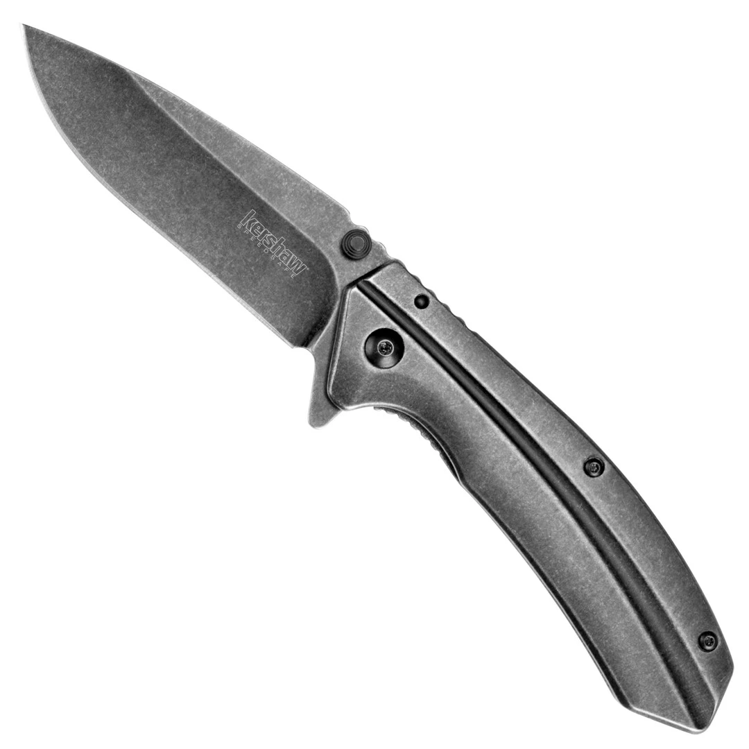 Kershaw Filter Assist Knife, Stonewash Drop Point Blade 3 Kershaw Filter Assist Knife, Stonewash Drop Point Blade