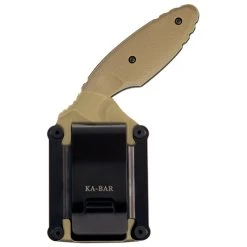 Ka-Bar Coyote Brown TDI Law Enforcement Fixed Blade Knife, Black Combo Blade -Zero Tolerance Shop 1477CBS 30862.1580927592