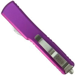 Microtech Violet Contoured UTX70 OTF Knife, Stonewash Blade -Zero Tolerance Shop 148 10via 2 99200.1659370880