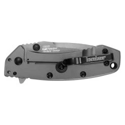 Kershaw Cryo Spring Assist Knife, Standard Blade, KS1555TI -Zero Tolerance Shop 1555ti clipside closed hi res 06833.1560379663