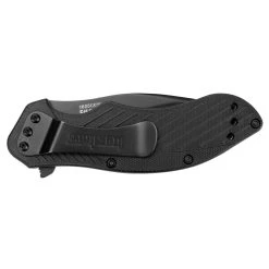 Kershaw Clash Assist Knife, Black Combo Blade, KS1605CKTST 5 Kershaw Clash Assist Knife, Black Combo Blade, KS1605CKTST -Zero Tolerance Shop 1605cktst back closed hi res 22646.1560364061