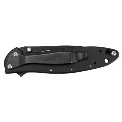 Kershaw Ken Onion Leek Assisted Opener Knife, Black Combo Blade, KS1660CKTST -Zero Tolerance Shop 1660cktst back closed hi res 52664.1560268620