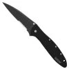 Kershaw Ken Onion Leek Assisted Opener Knife, Black Combo Blade, KS1660CKTST -Zero Tolerance Shop 1660cktst profile hi res 74360.1560268616