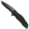 Kershaw Kuro Spring Assist Knife, Black Combo Blade, 1835TBLKST -Zero Tolerance Shop 1835tblkst profile hi res 22351.1560380087