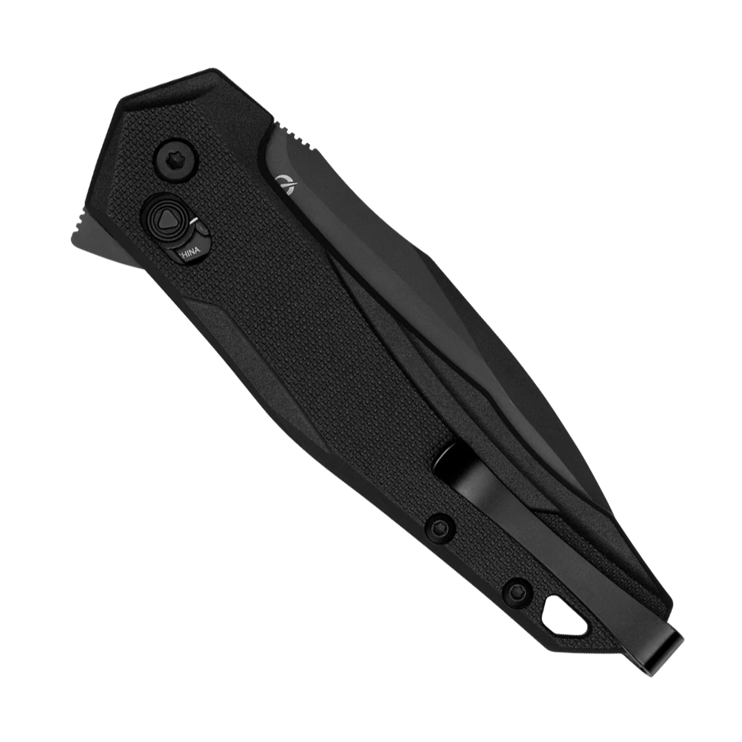 Kershaw Monitor DuraLock Folding Knife, Black Oxide D2 Blade 4 Kershaw Monitor DuraLock Folding Knife, Black Oxide D2 Blade - Image 2