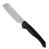 Kershaw Black G10 Stainless Steel Strata Cleaver Flipper Knife, Stonewashed D2 Cleaver Blade -Zero Tolerance Shop 2078 profile web 48568.1675777735