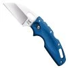 Cold Steel Blue Tuff Lite Folder Knife, Satin Blade