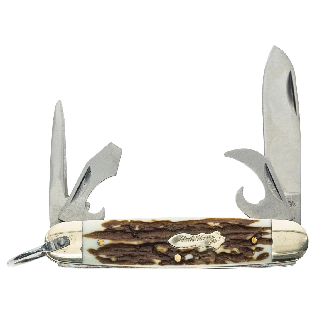 Schrade Uncle Henry 23UH Satin Scout Multi-Functional Folding Knife 3 Schrade Uncle Henry 23UH Satin Scout Multi-Functional Folding Knife