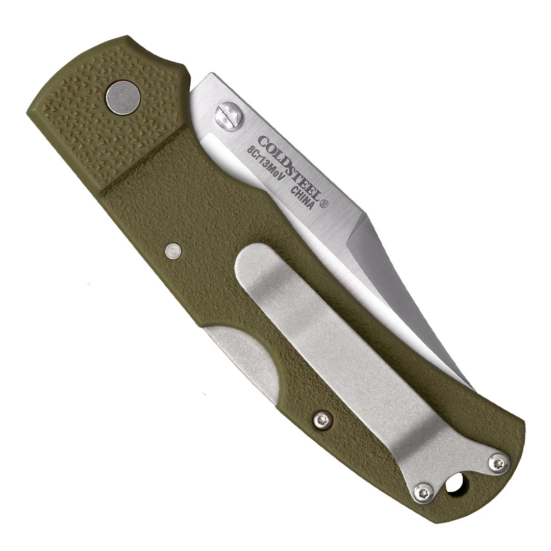 Cold Steel Double Safe Hunter OD Green Folding Knife 4 Cold Steel Double Safe Hunter OD Green Folding Knife - Image 2