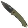 CRKT OD Green Tuna Folder Knife, Black/Stonewash Blade -Zero Tolerance Shop 2520 Tuna open front Hi res 44821.1576173343