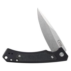 Case Black Marilla Flipper Knife, S35VN Satin Blade