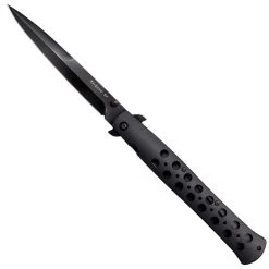 Cold Steel Ti-Lite 6" G-10 Folder Knife, CPM-S35VN Black Blade