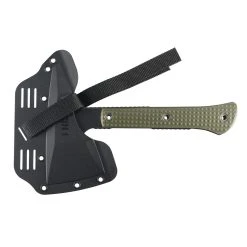 CRKT Jenny Wren Compact Fixed Blade Tomahawk, Black Head -Zero Tolerance Shop 2726 Jenny Wren Compact knife in sheath Hi res 72212.1576254205