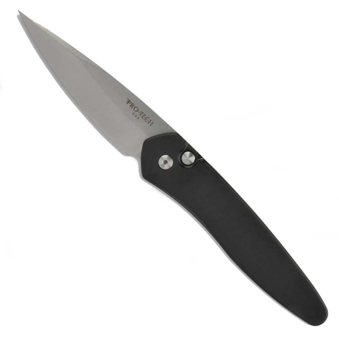 Pro-Tech Knives Pro-Tech 3405 Newport Auto Knife, CPM-S35VN Stonewash Blade 3 Pro-Tech Knives Pro-Tech 3405 Newport Auto Knife, CPM-S35VN Stonewash Blade