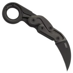 CRKT Provoke Karambit Folder Knife, D2 Black Blade