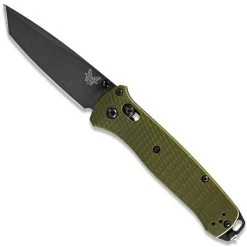 Benchmade Woodland Green Bailout Tanto Folder Knife, CPM-M4 Blade