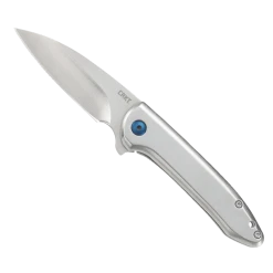 CRKT Delineation Spring Assisted Stainless Steel Frame Lock Knife