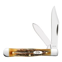 Case 6.5 BoneStag Jigged Small Swell Center Jack Knife