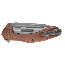 Kershaw Natrix XL Copper Flipper Knife, D2 Blade -Zero Tolerance Shop 7008cu clipside closed hi res 83918.1578949493