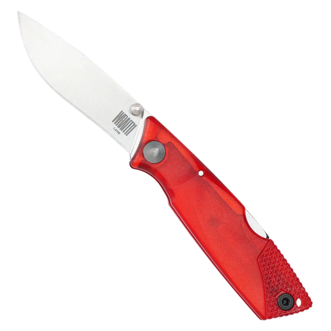 Ontario Knife Company Ontario Wraith Ice Series Fire Folding Knife 3 Ontario Knife Company Ontario Wraith Ice Series Fire Folding Knife