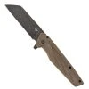 Ontario Knife Company Ontario Besra Linen Micarta Titanium Flipper Knife -Zero Tolerance Shop 9000 87050.1657819538