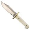 Bear & Son Baby Bowie, Smooth White Bone With Leather Sheath 1 Bear & Son Baby Bowie, Smooth White Bone With Leather Sheath -Zero Tolerance Shop BCWSB001.5 2 52367.1618928406