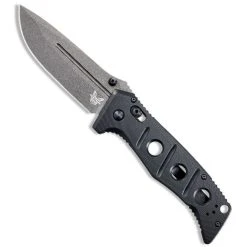 Benchmade Adamas AXIS Lock Knife, Tungsten Grey Blade