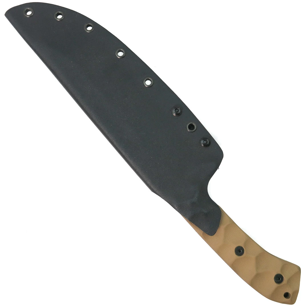 Stroup Knives BK1 Tan G10 Fixed Blade Knife 5 Stroup Knives BK1 Tan G10 Fixed Blade Knife - Image 3