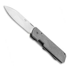 Boker Plus Lancer 42 Titanium Folding Knife, Stonewash Blade