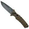 Boker Plus Coyote Brown Strike Auto, D2 Black Stonewash Blade