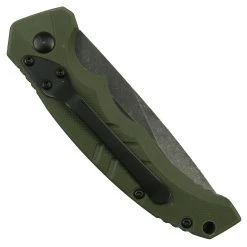 Boker Plus Exclusive OD Green Intention II Auto Knife, Dark Stonewash D2 Blade -Zero Tolerance Shop BO01BO484SOI 1 73249.1643230001