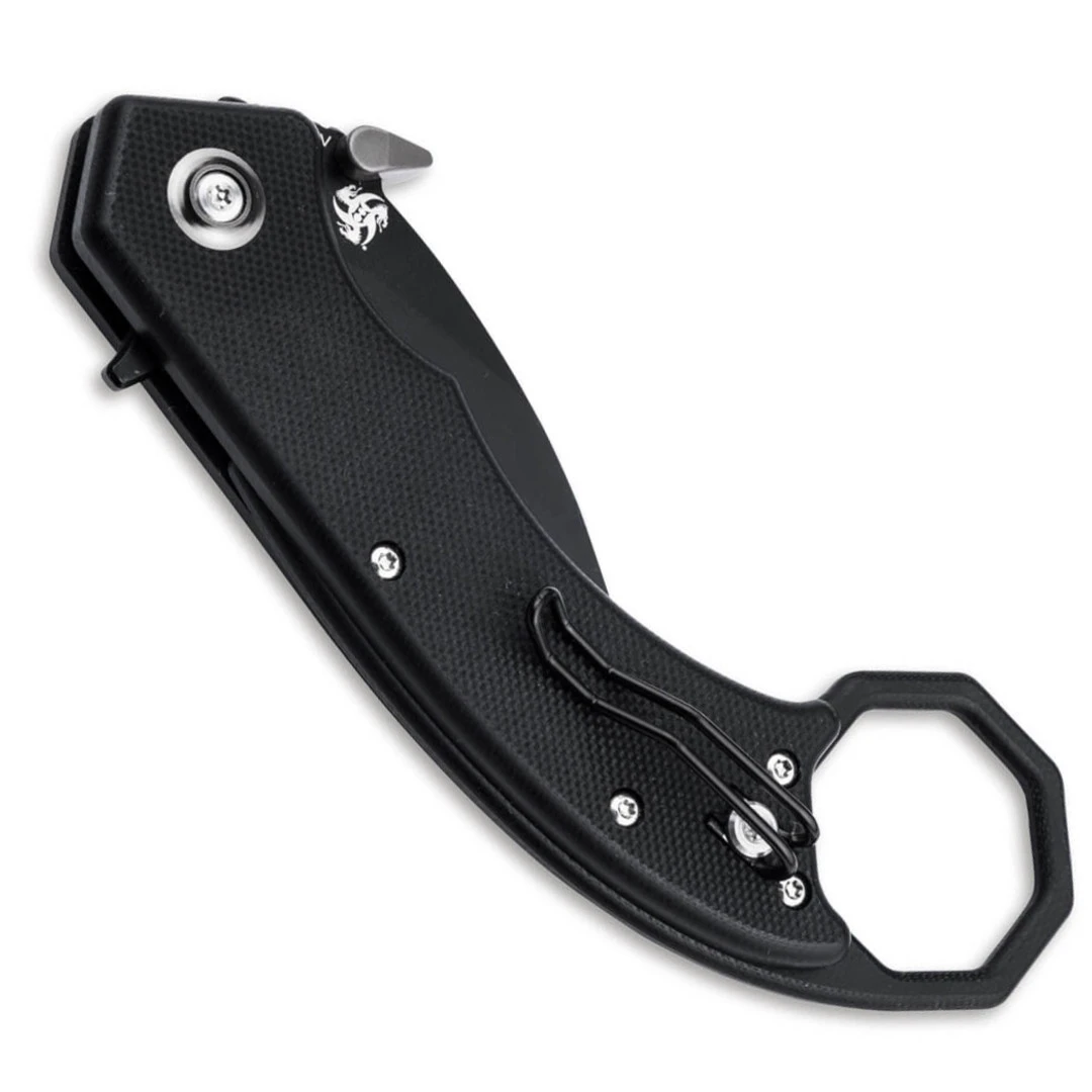 Boker Plus HEL Karambit Flipper Knife, Black Blade 4 Boker Plus HEL Karambit Flipper Knife, Black Blade - Image 2