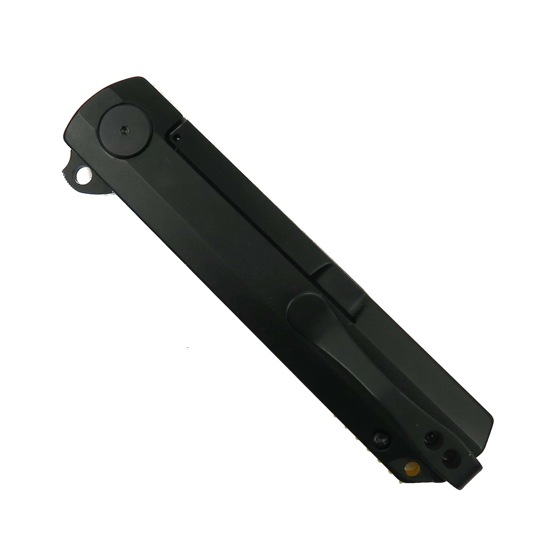 Boker Plus Yellow Cataclyst Flipper Knife, Black Blade 4 Boker Plus Yellow Cataclyst Flipper Knife, Black Blade - Image 2