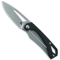 BlackFox Knives BF-744 Racli Linerlock Knife, Stonewash Blade