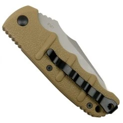 Boker Tan Kalashnikov Recurve Tanto Auto Knife, AUS-8 Bead Blast Blade -Zero Tolerance Shop BOKKALS74 83 3 09426.1533221851