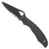 Byrd Black Cara Cara 2 Stainless Folder Knife, Black Combo Blade 1 Byrd Black Cara Cara 2 Stainless Folder Knife, Black Combo Blade -Zero Tolerance Shop BY03BKPS2 Open 1 95353.1550181139