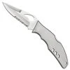 Byrd Flight Stainless Folder Knife, Satin Combo Blade -Zero Tolerance Shop BY05PS Open 23022.1551902650