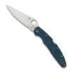 Spyderco Police 4 Lightweight Folder Knife, K390 Serrated Satin Blade 2 Spyderco Police 4 Lightweight Folder Knife, K390 Serrated Satin Blade -Zero Tolerance Shop C07FS4K390 Both copy 54771.1652295065