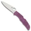 Spyderco Purple Endura 4 Folder Knife, VG-10 Satin Blade -Zero Tolerance Shop C10FPPR Open 35699.1536091764