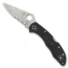 Spyderco Delica 4 Thin Red Line Black FRN Folding Knife -Zero Tolerance Shop C11FPSBKBL Both 26511.1629326750